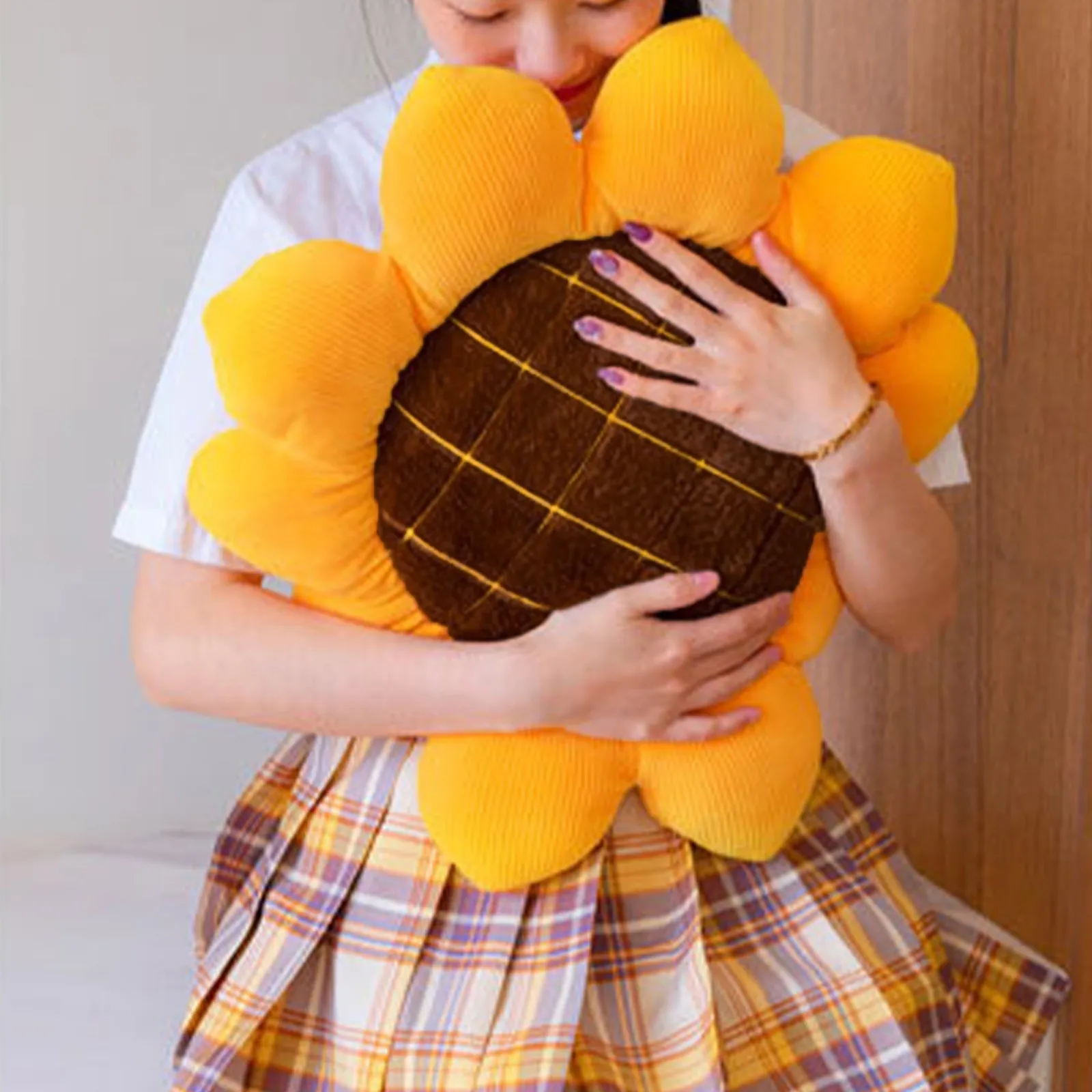 

Car Seat Memory Foam Cushion Sunflower h Cushion Cushion Is Suitable For Sofa Inflatable Cushions for Sitting Tail Butt
