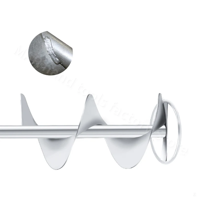 Смеситель для цемента из нержавеющей стали спиральный смесительный стержень