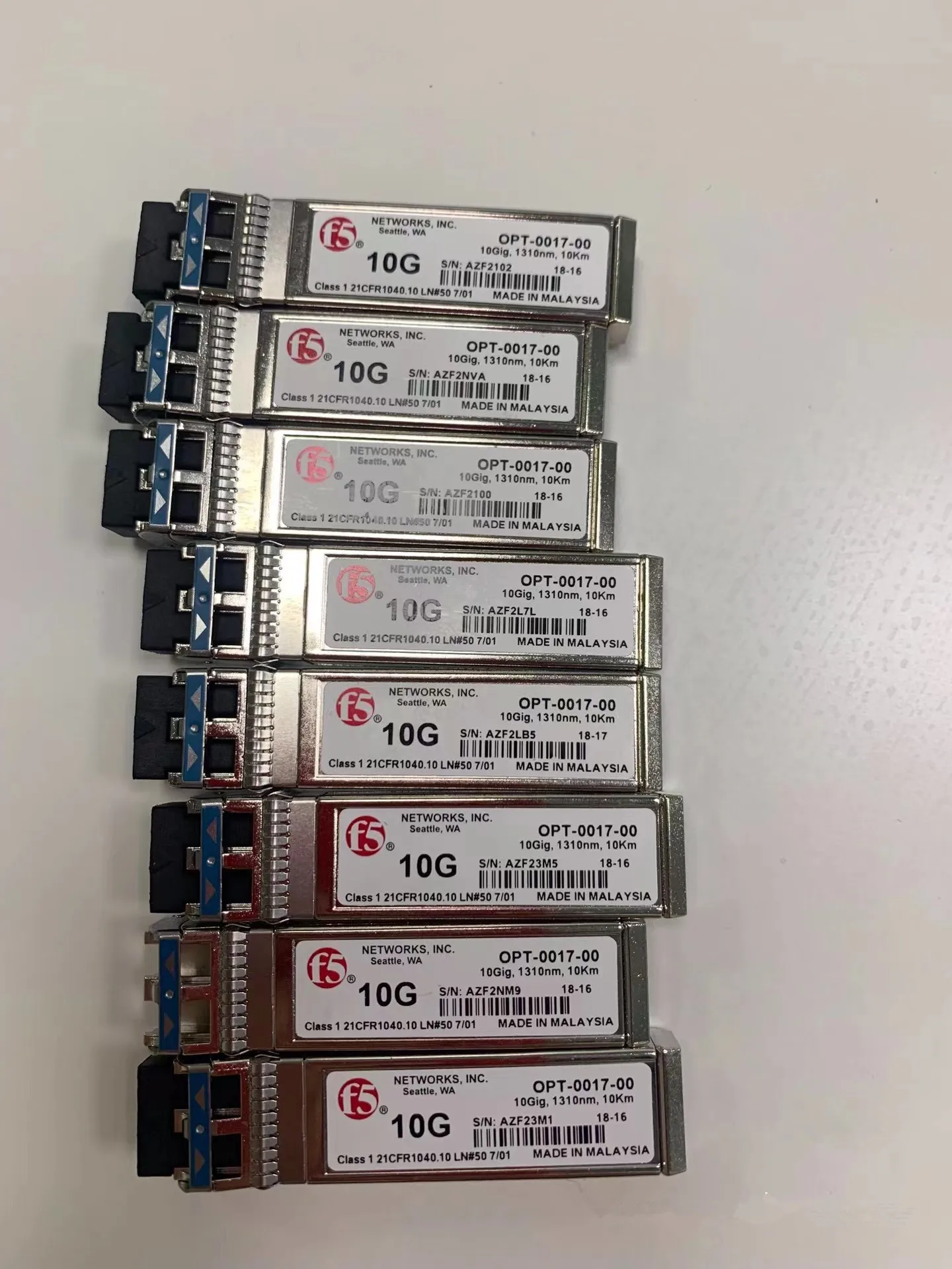 SFP F5 10G Module OPT-0017-00 10Gig 1310nm 10km/10GB Fiber Switch Transceiver Single Mode