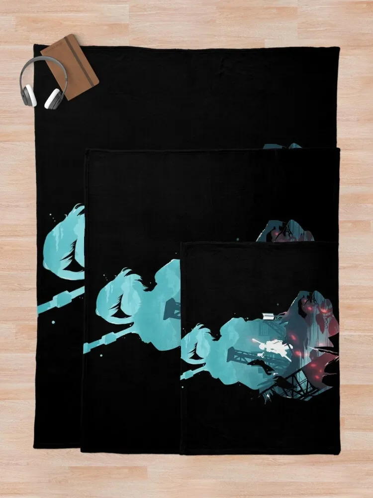 Плед Nier Automata 2B waifu для детских винтажных диванов пледов