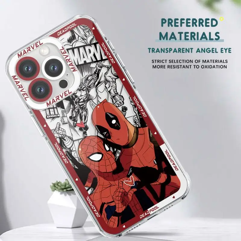 Чехол для телефона с рисунком Marvel Deadpool Spiderman Honor X7b 4G X8 чехол X8a X8b X9a 5G X9b 90 Lite