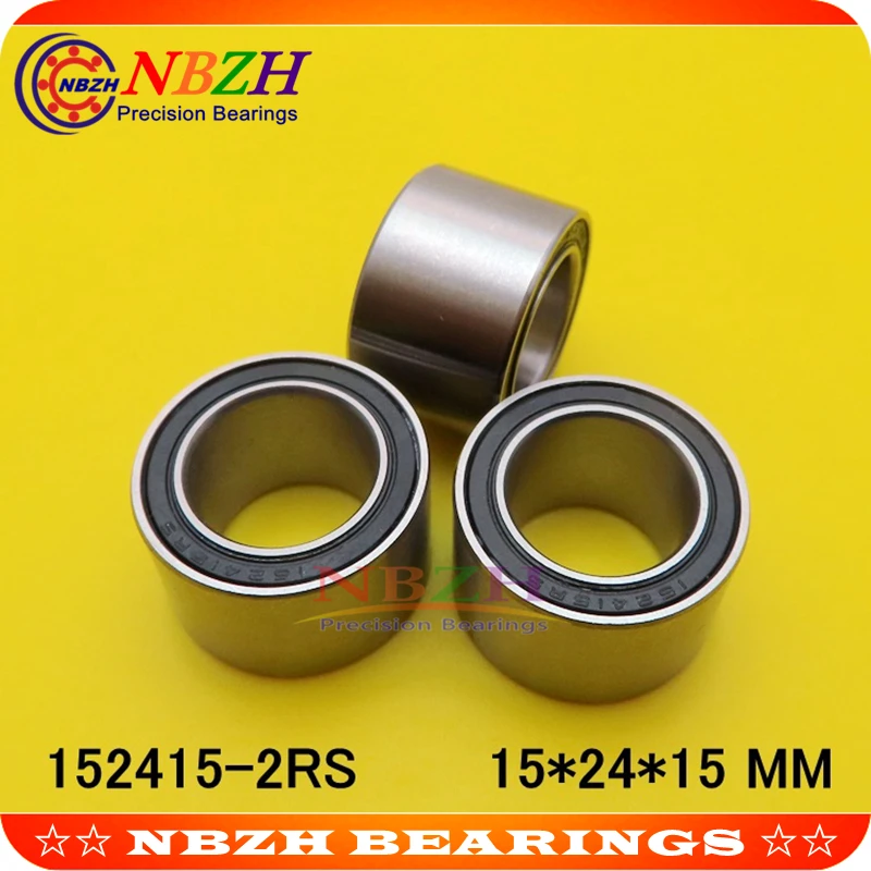 

NBZH велосипедный двухрядный шарикоподшипник 6802 высота 15 6802W15 152415-2RS 15*24*15 15x24x15 мм