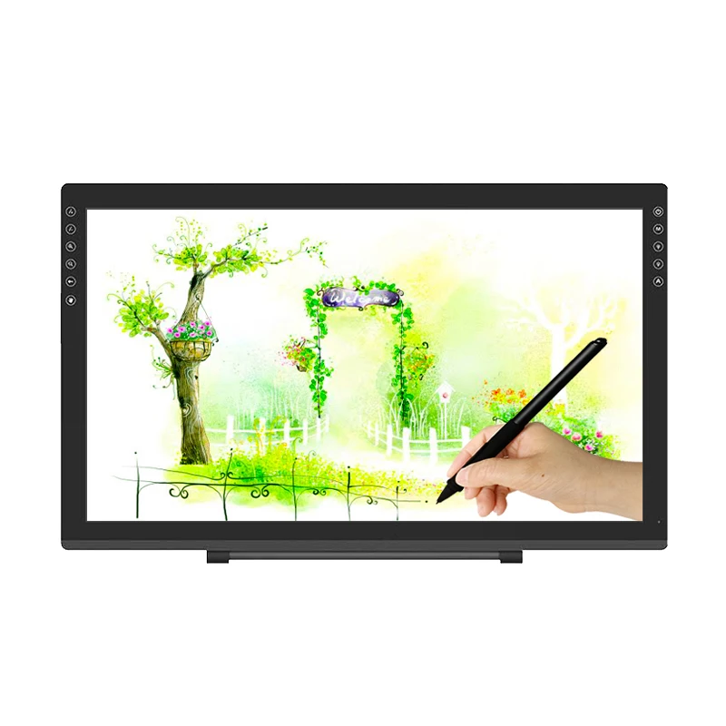 

China Supplier 1080P FHD 21.5inch Graphic Tablet Pen Writing TV Monitor Electronic Battery Free Digital Drawing Display