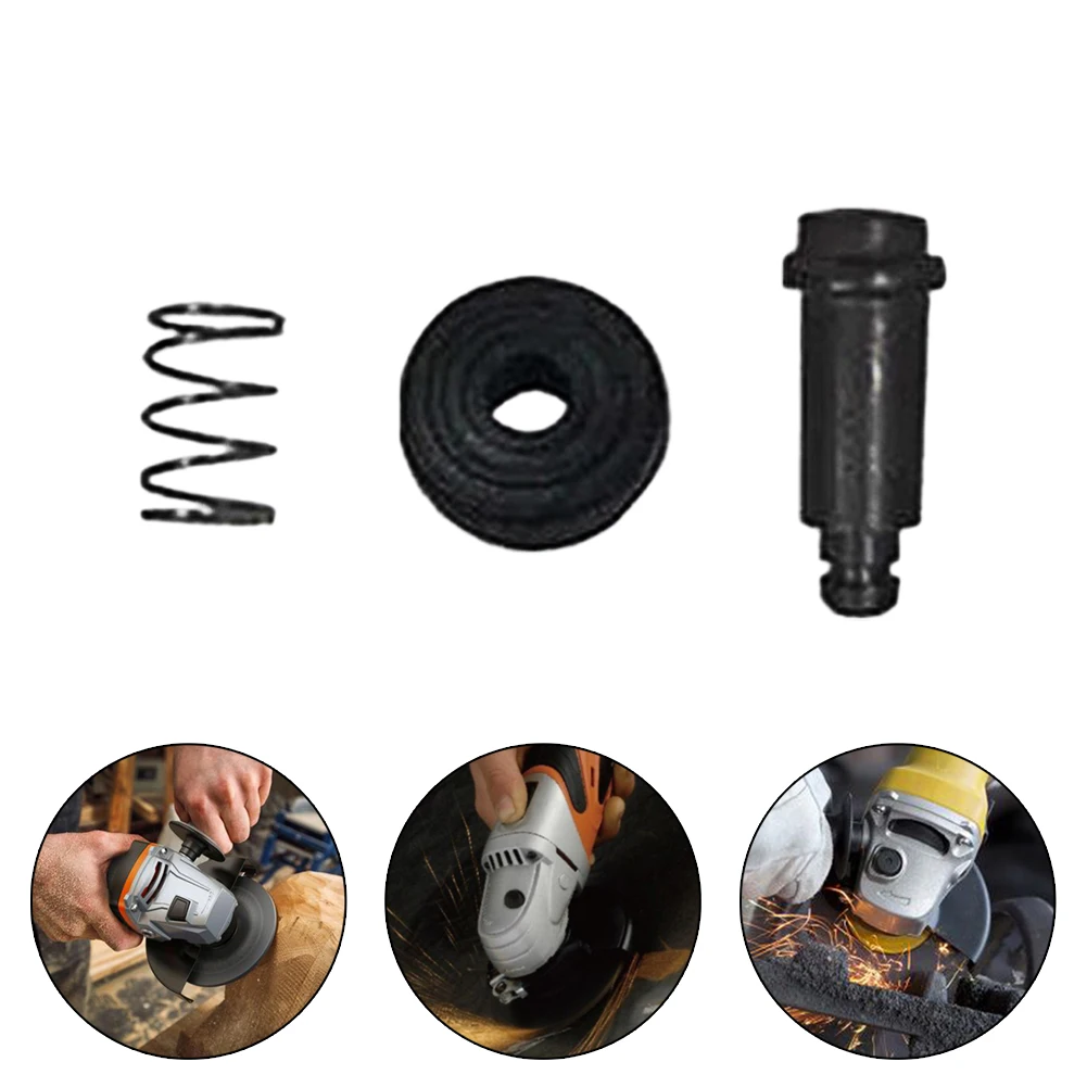 

1 Set Metal Grinder Self-locking Button Parts Self-locking Pin For 150 Angle Grinder Polishing Polishing Power Tools Accessories