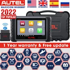 Диагностический инструмент Autel MaxiCOM MK808BT, диагностика 25 услуг и всех систем, диагностика ABS, сброс масла, EPB, SAS, DPF, 2022