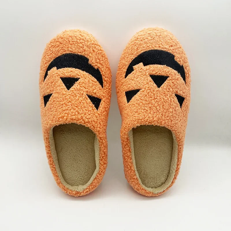 

Хлопковые тапочки с изображением тыквы на Хэллоуин-Рождественский подарок