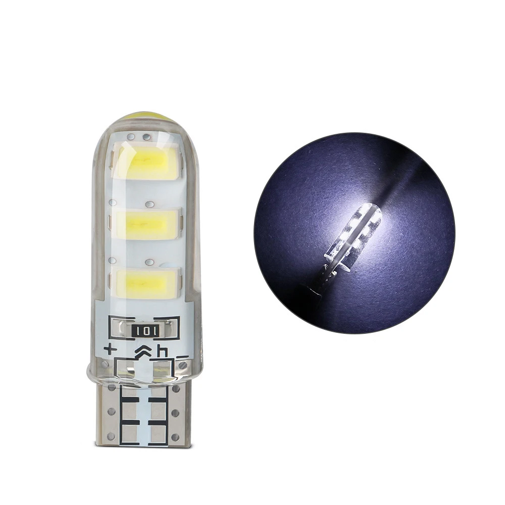 

2X T10 W5W 194 светодиодный стробоскоп Canbus, стробоскоп, стоп-сигнал, направленный мигающий фонарь, стробоскоп 5630 6SMD 12 В, голубое пространство