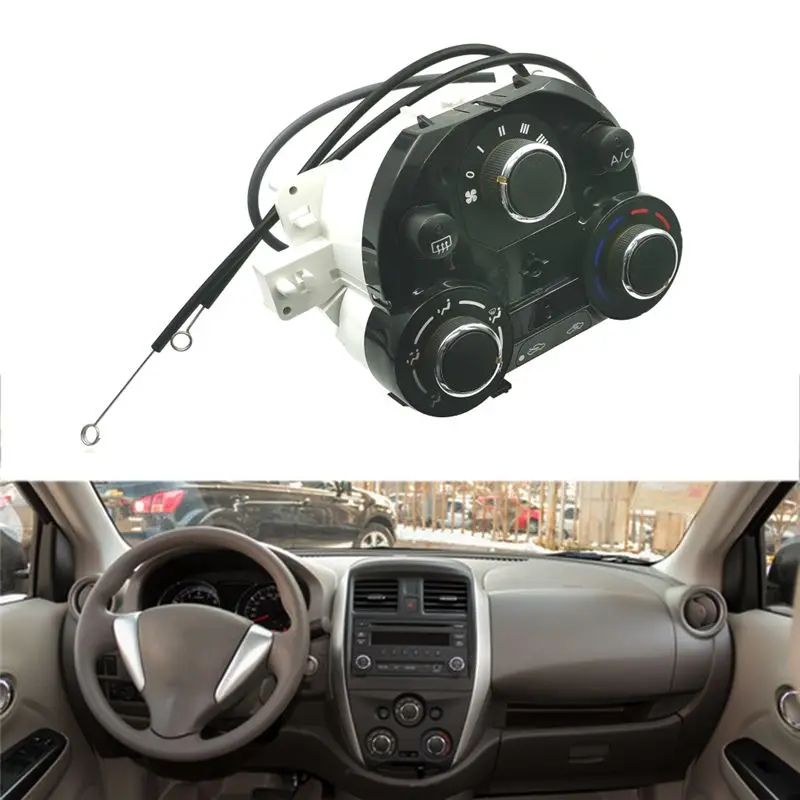 Фото Надежный блок управления климат-контролем (AC/отопитель) для Nissan Versa/Sunny 2014-2019, 27513-9KK0A, 655-72592, 27510-6W00A №2