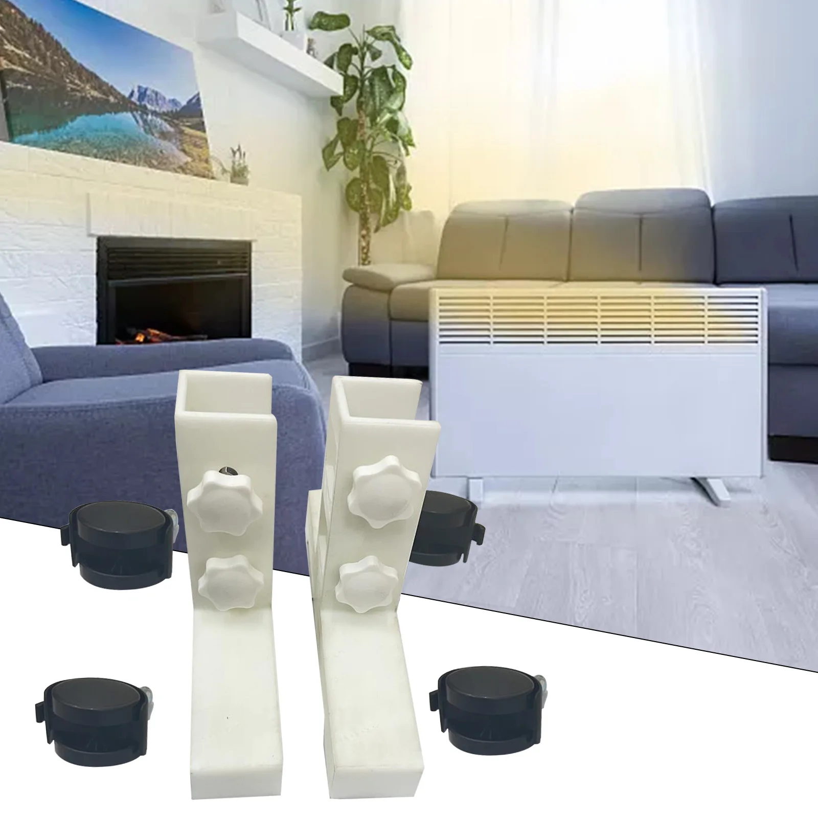 

Foot Bracket Infrared Heater Feet Apartment Home Bracket Load-bearing Rotated 360° Infrared Heater Accessories