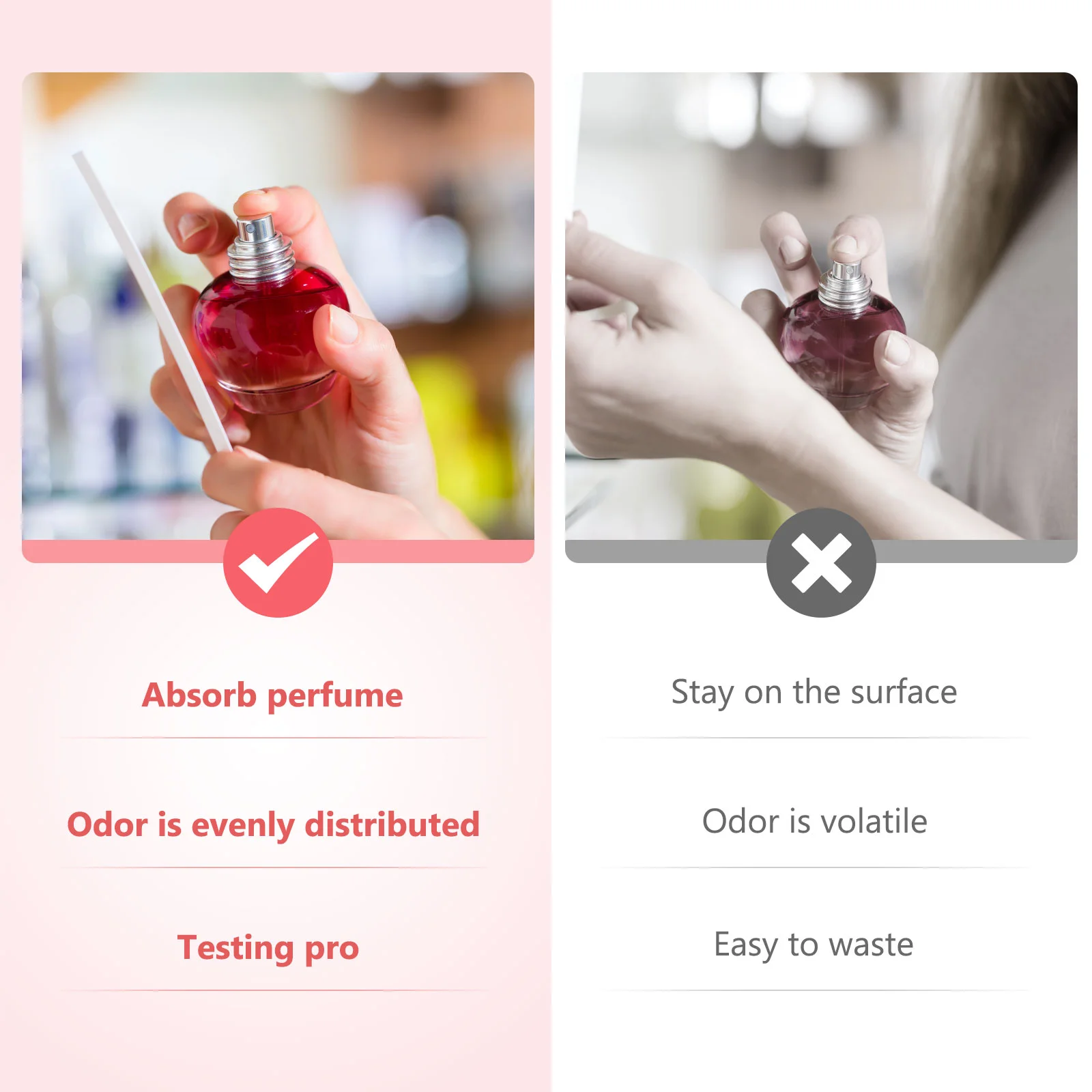 500 шт. ароматические палочки Miss Perfume эфирные масла бумажные тест-полоски бумажный