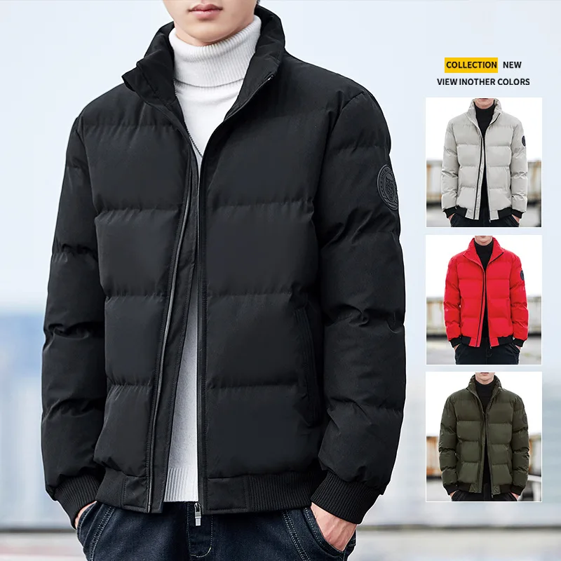 

2023 New Men's Winter Jacket Elegant Parkas Cold Puffer Coat Male Original High Quality Overcoat Promotion Short Down Jacket 5XL