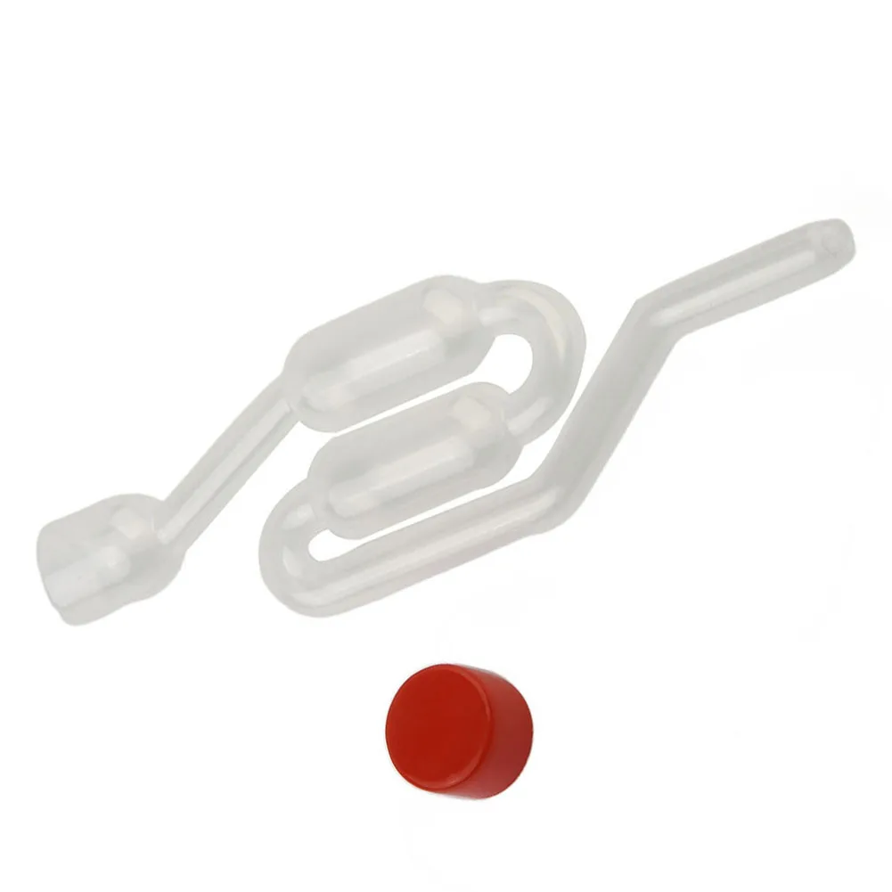 

DIY Durable 100% Brand New Discharge CO2 Isolate The Air From The Wine/beer Brewing Valves 17cm Twin Bubble 1PC