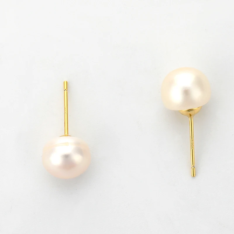 

S925 Silver Needle Fashion Pearl Stud Earring Women Shiny Sweet Cute Earrings Girls Wedding Party Jewelry Gifts