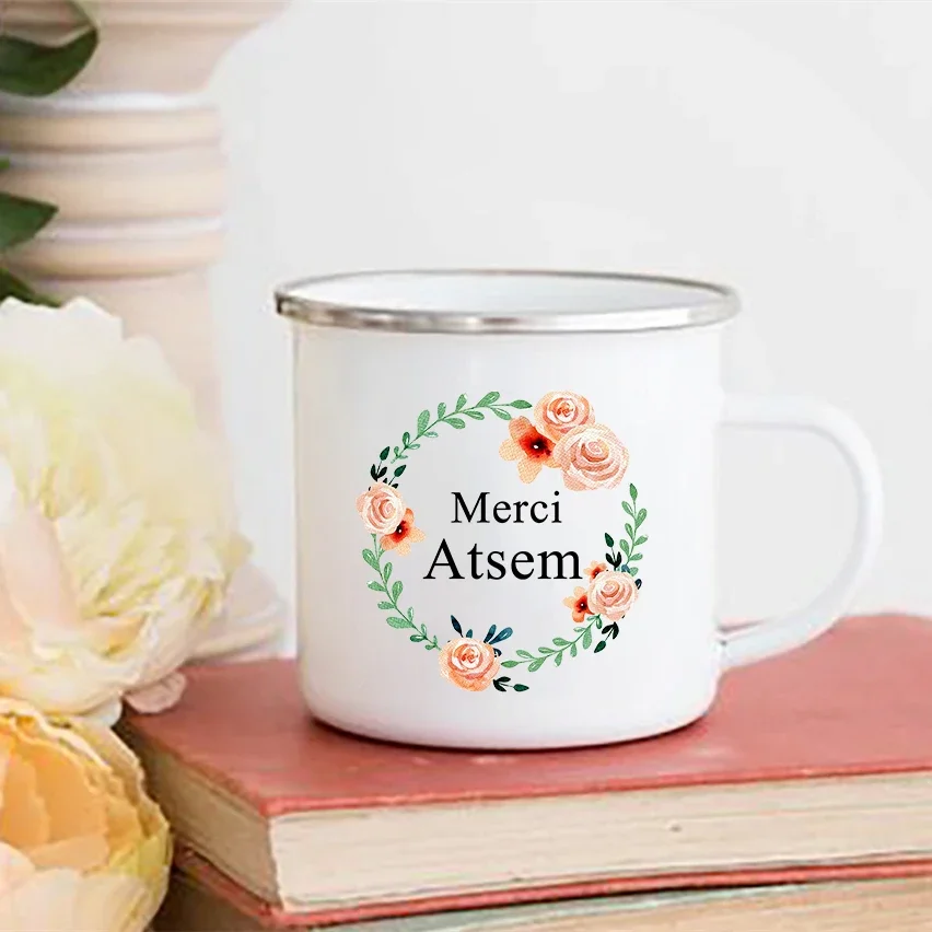 Спасибо Atsem кружки с цветочным принтом креативная чашка для кофе и чая