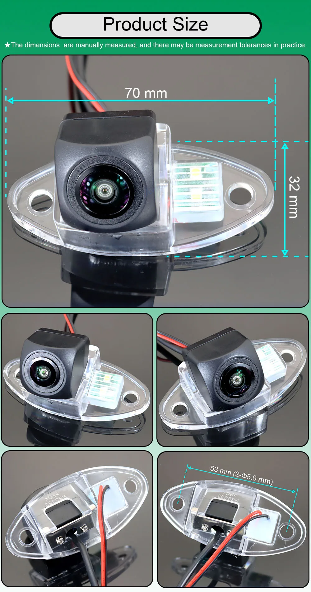 AHD 1080P 170 ° рыбий глаз камера заднего вида для автомобиля Chevrolet подача/GMC надлежащие