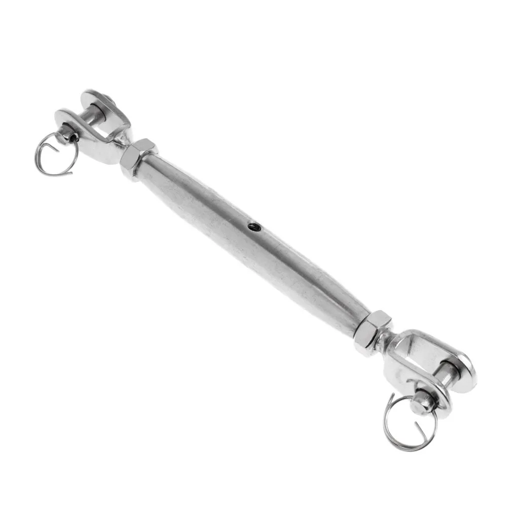 

Marine 304 Stainless Steel Jaw Jaw Closed Body Turnbuckle Rigging Screw