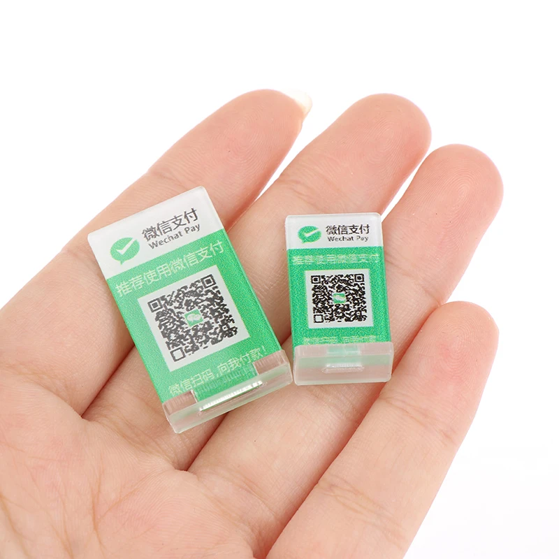 S/L 1:12 миниатюрный домик для кукольного домика модель QR-кода мини-QR-код