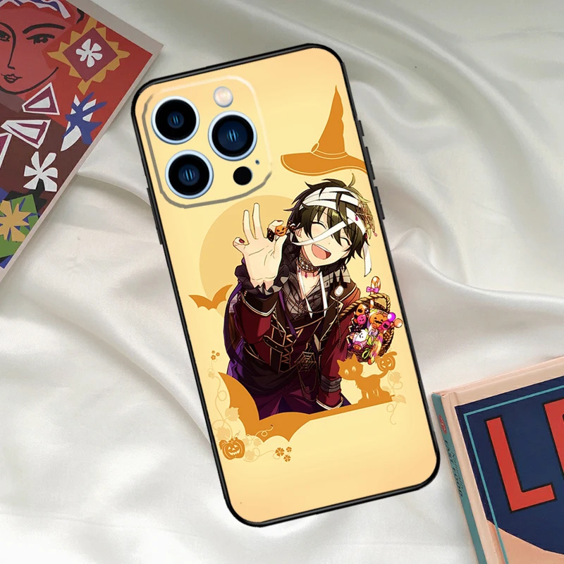 Mika Kagehira Ensemble Stars Phone Case For iPhone 13 12 11 Pro Max XS X XR 8 7 Plus SE 2020 Mini Back Cover | Мобильные телефоны и