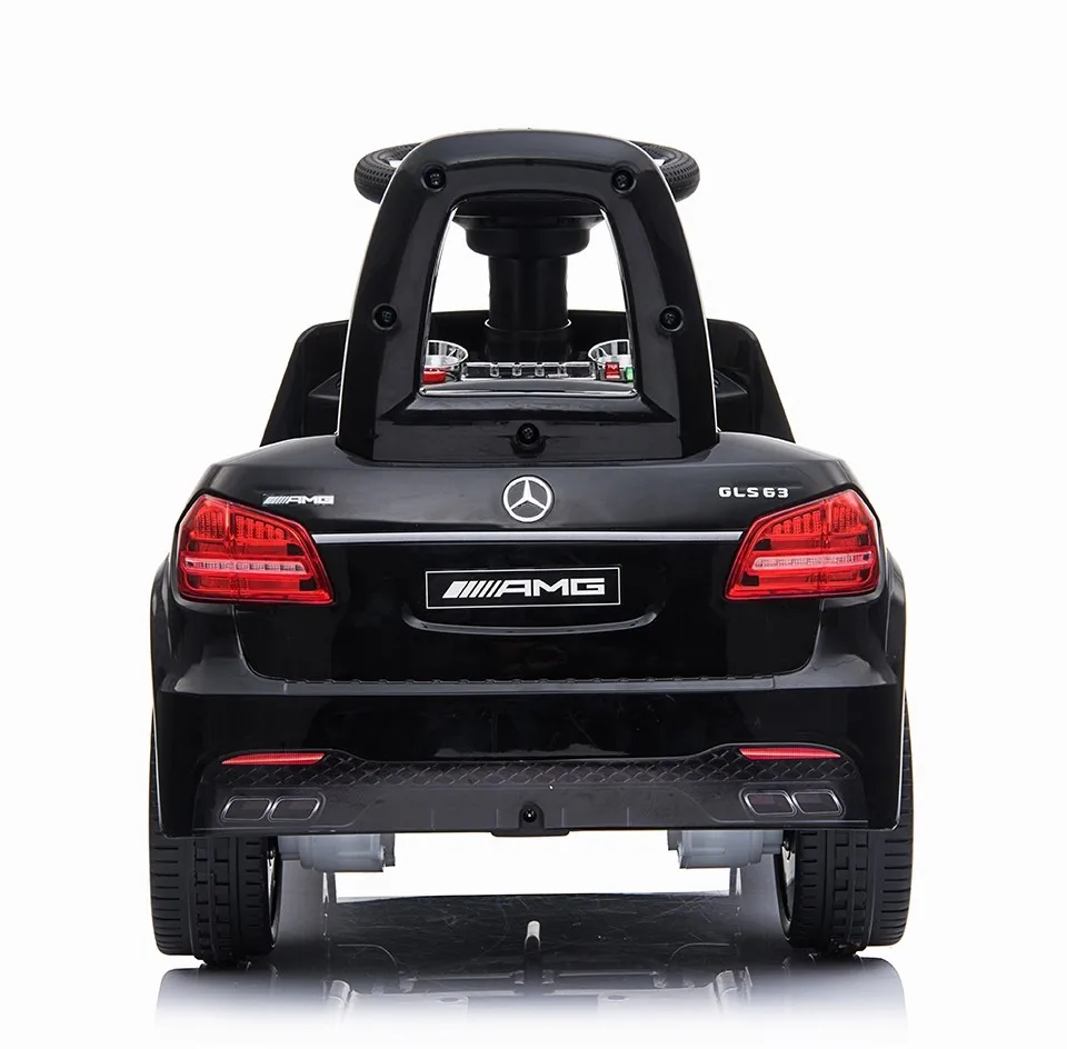 Электромобиль каталка Mercedes AMG GLS63 + пульт управления HL600 LUX BLACK|Каталки-пушкары