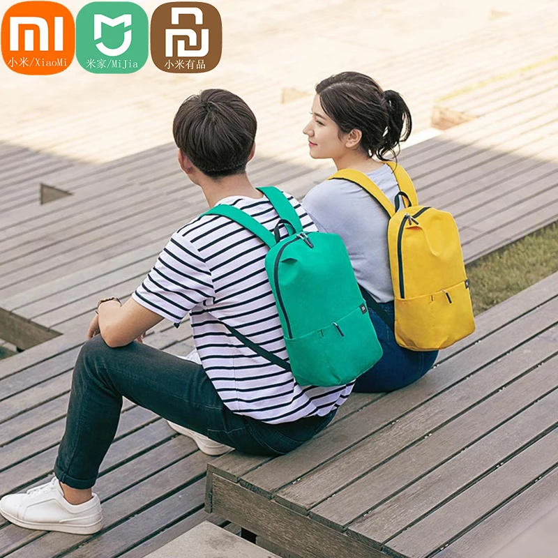 

Original Xiaomi 10L Laptop Bag Waterproof Backpack Colorful Leisure Sports Chest Pack Bags Unisex For Mens Women Travel Life