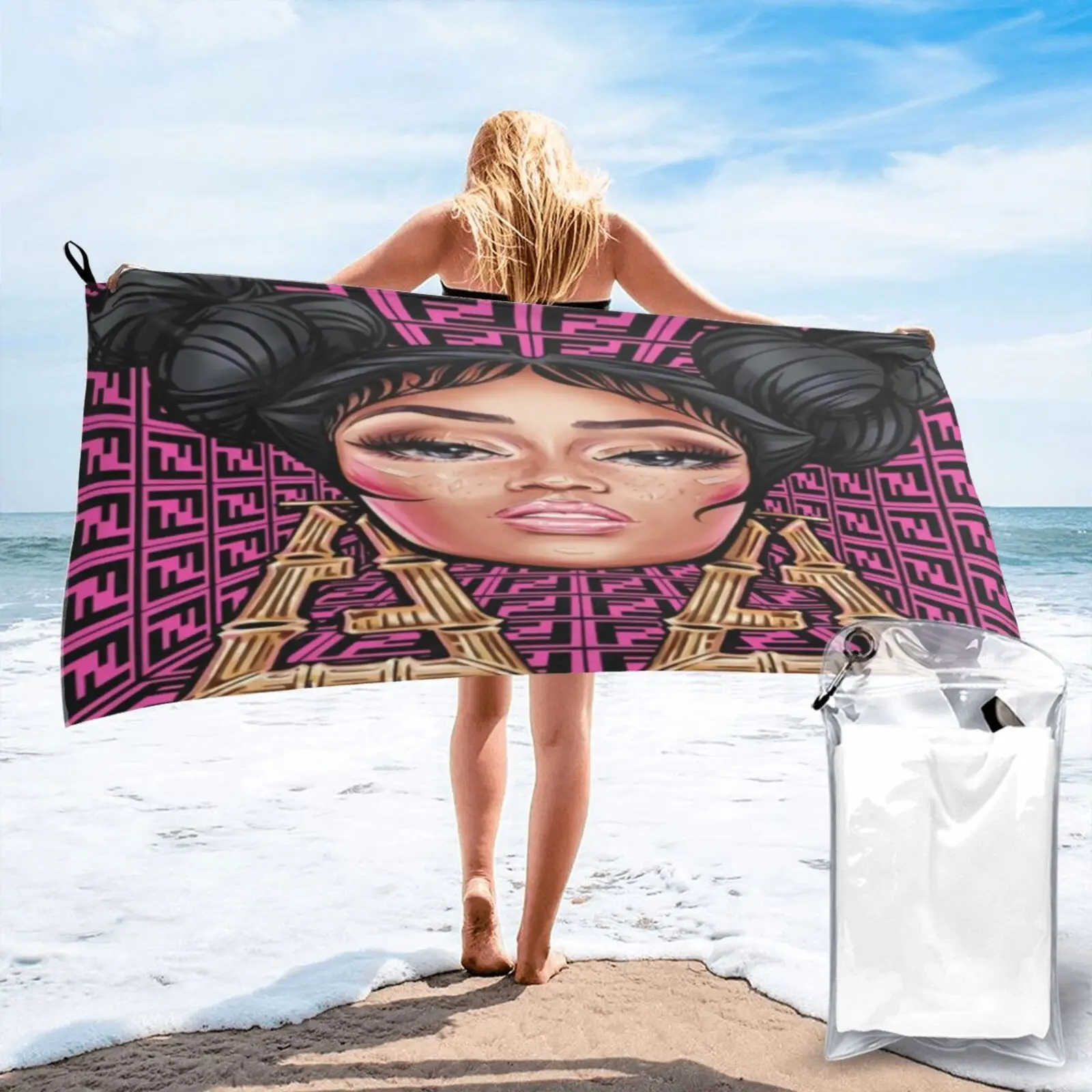 

Nicki Minaj альбом Yikes редкий никель пляжное полотенце для сауны банное Большое банное полотенце для кухни Xxl пляжное полотенце