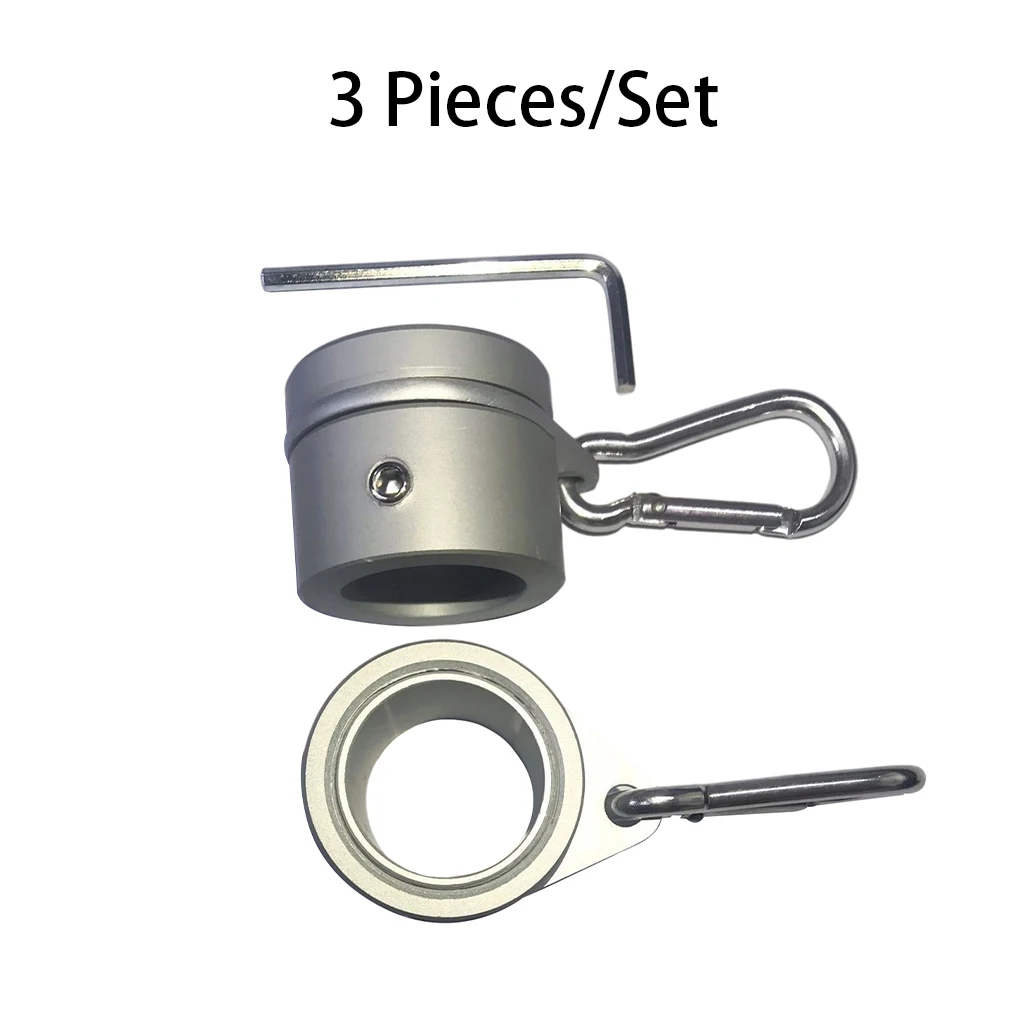 

Flagpole Ring Wear-resistant Aluminum Alloy Flag Pole Mounting Rotating Clamps Removable Clip Rustproof Accessory