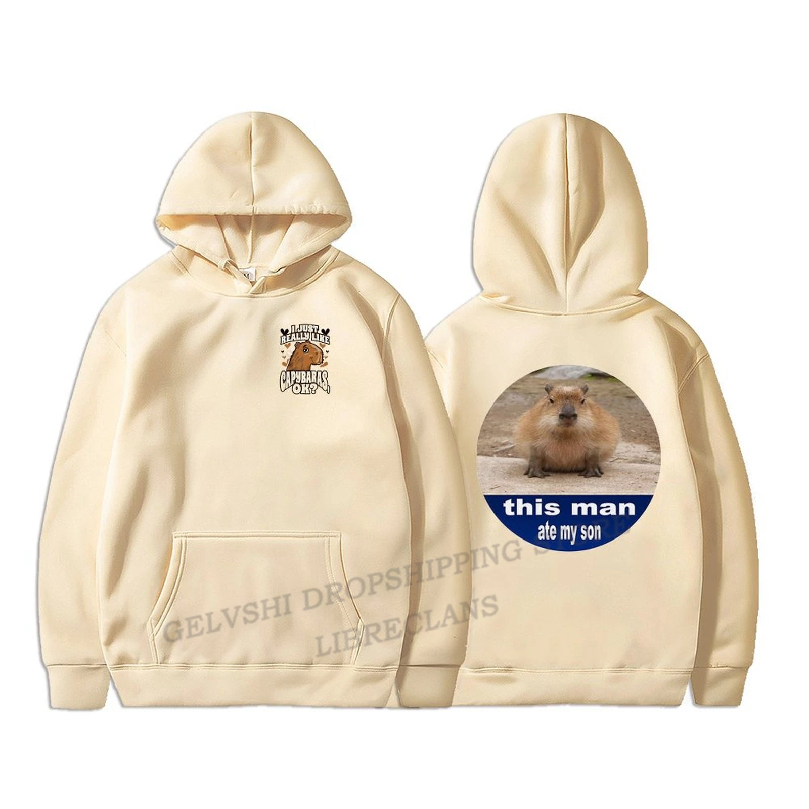 

Capybara Hoodie Men Fashion Coat Funny Hip Hop Hoodies Kids Hip Hop Hoodie Sweatshirt Men Women Sweats Boys Coat Mens Clothing