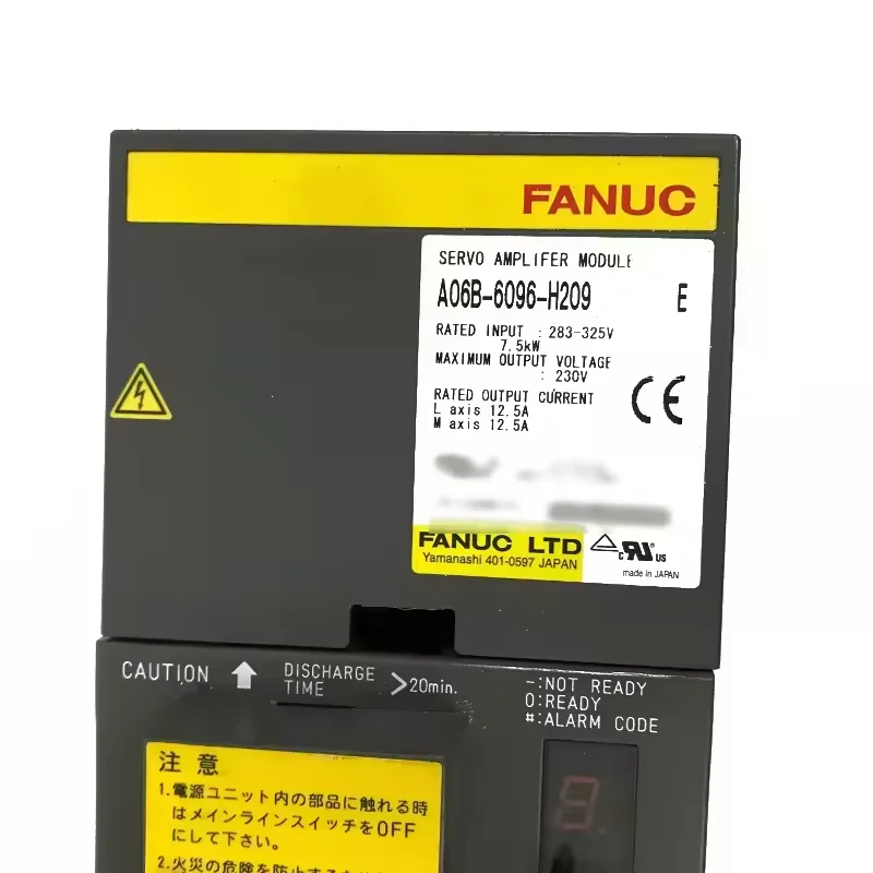 Проверенный модуль сервоусилителя A06B-6096-H209 Fanuc Ok A06B 6096 H209