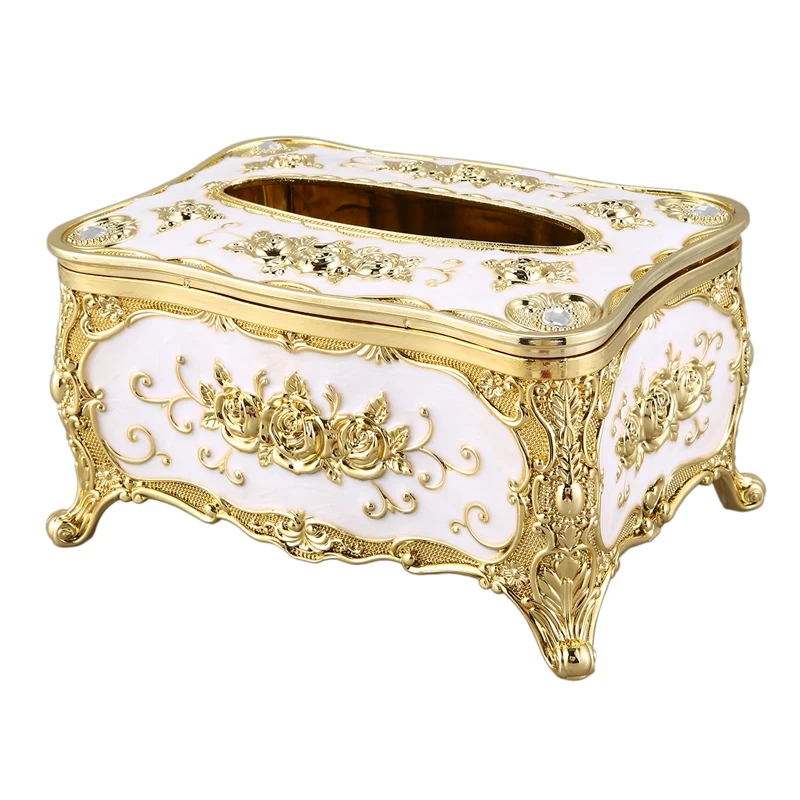 

Luxury European Plastic Tissue Box Ktv Handkerchief Toilet Paper Holder