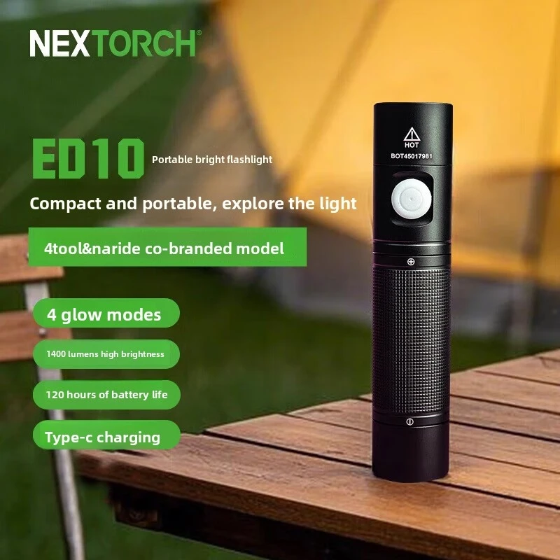 Фото Перезаряжаемый фонарь NEXTORCH 4Tool Series ED20, высокая яркость, портативный ручной светильник для домашнего использования, перезаряжаемый №1