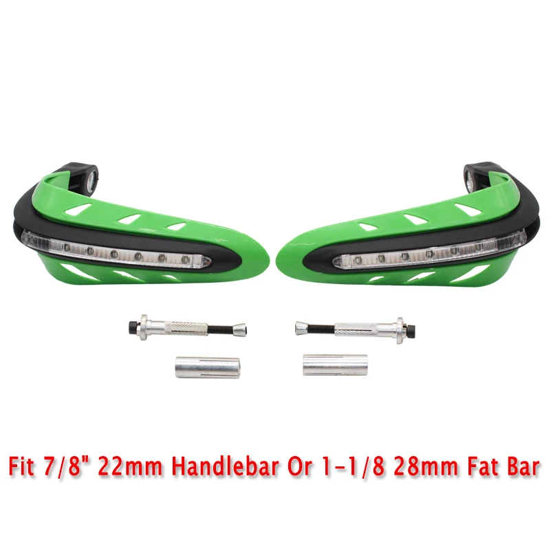 

Universal Motorcycle Hand Guards LED For KTM Honda Suzuki Dual Road Motocross Dirt Pit Bike Scooter Handguards ATV