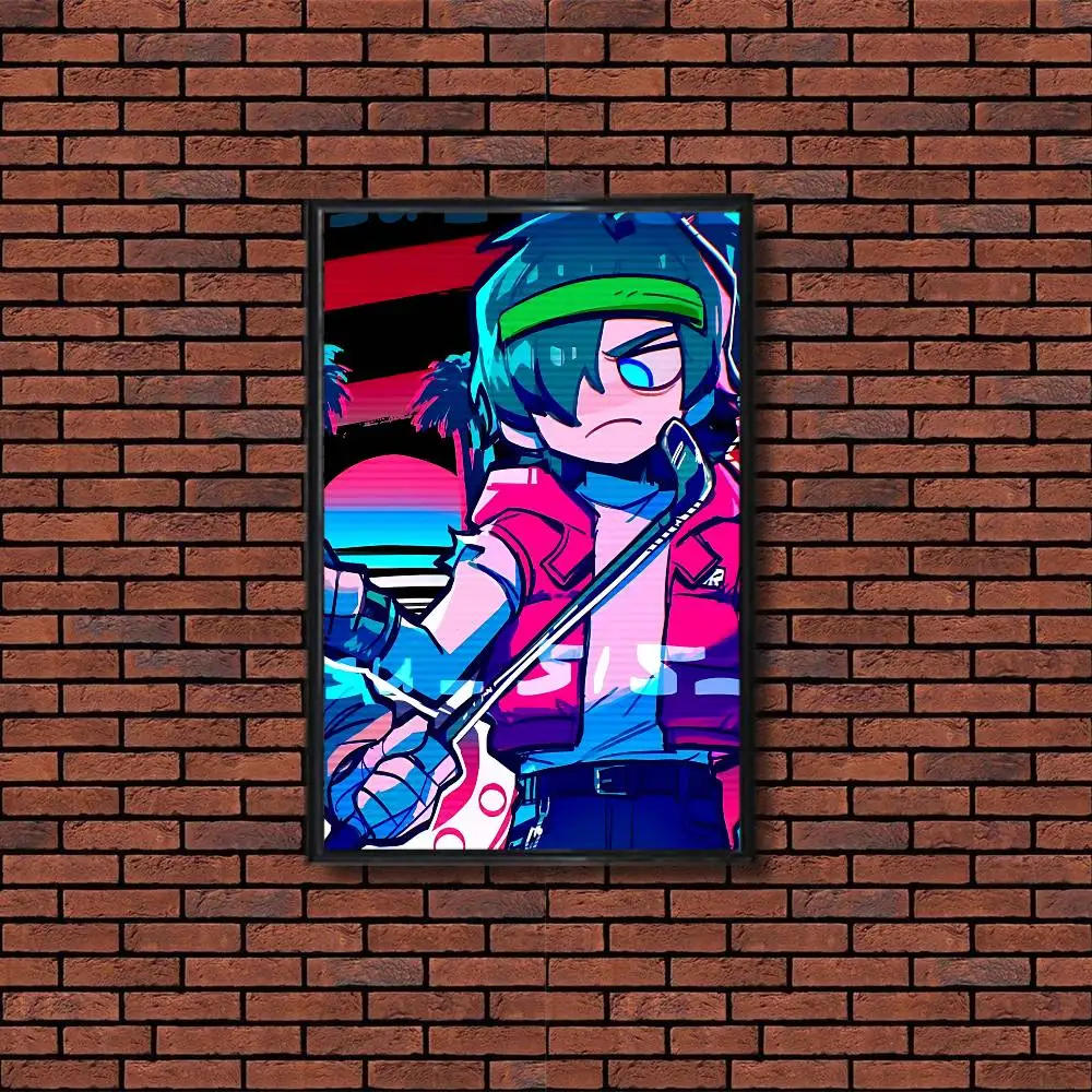 Фото Постер-наклейка The Son Jacket Biker Hotline Miami: высококачественный эстетичный декор для стен в общежитии и гостиной, подарок №3