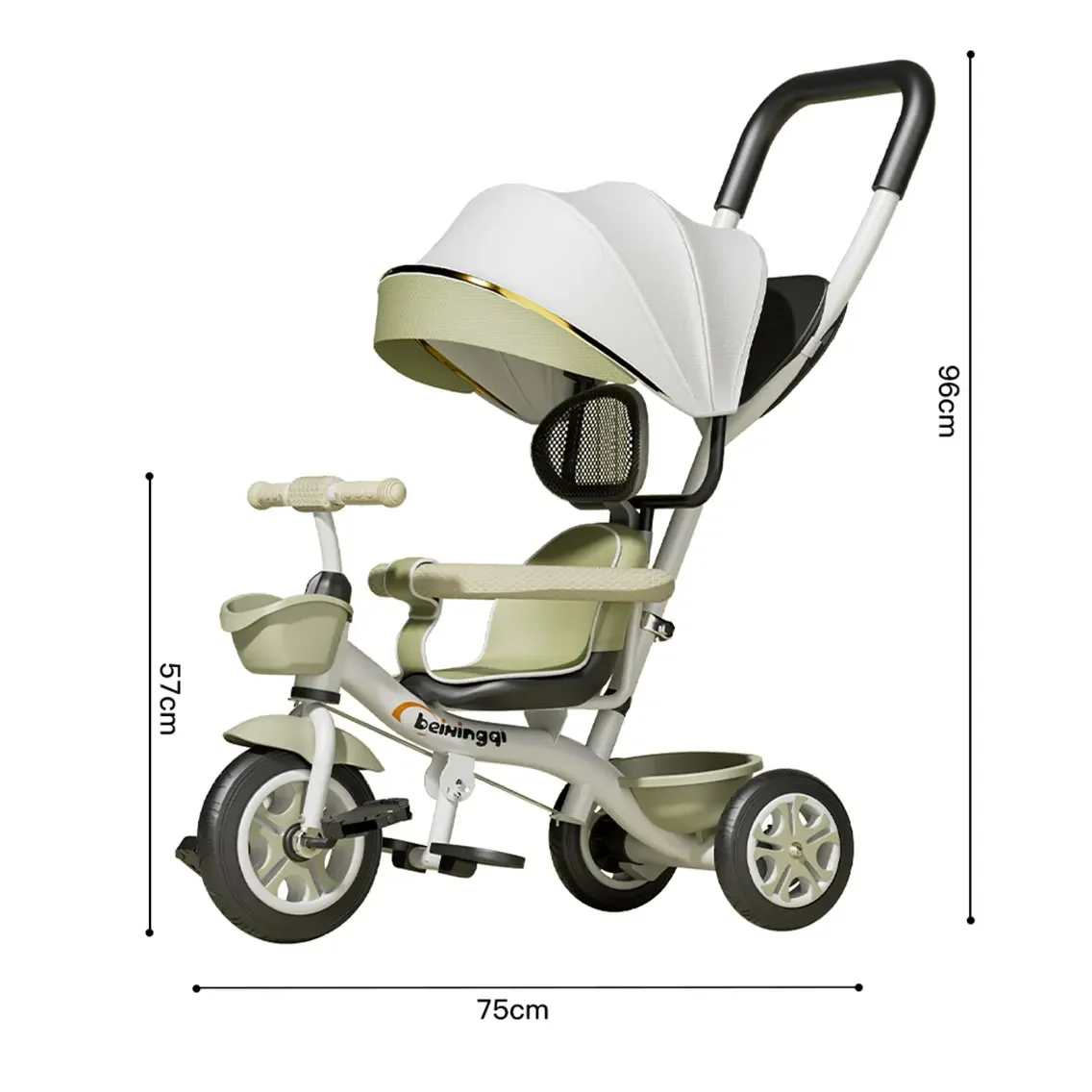 Акриловая коробка для детской коляски