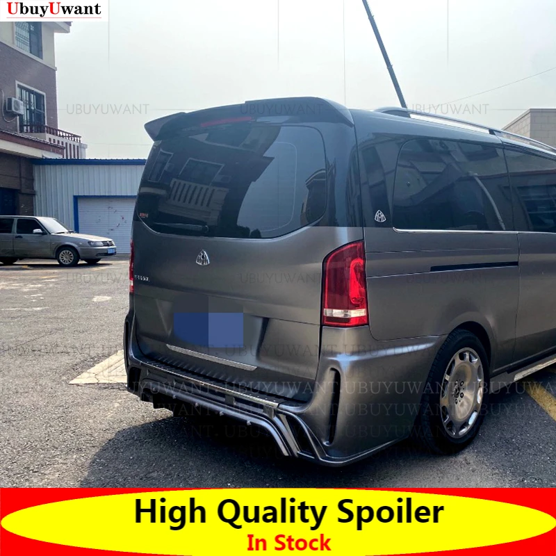 

Неокрашенный спойлер из АБС-пластика для заднего багажника Mercedes Benz Vito V260 V260L V-CLASS 2016-2019