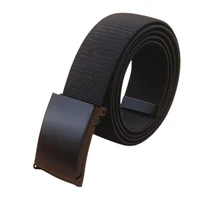 3 8cm propylene elastic strong men waist belt with colorful buckle