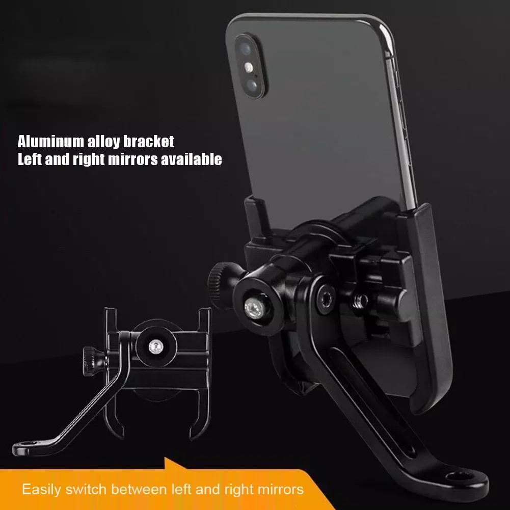 

Motorcycle Mobile phone Holder Aluminum Alloy For Universal Navigation GPS Phone CP Holder Bracket