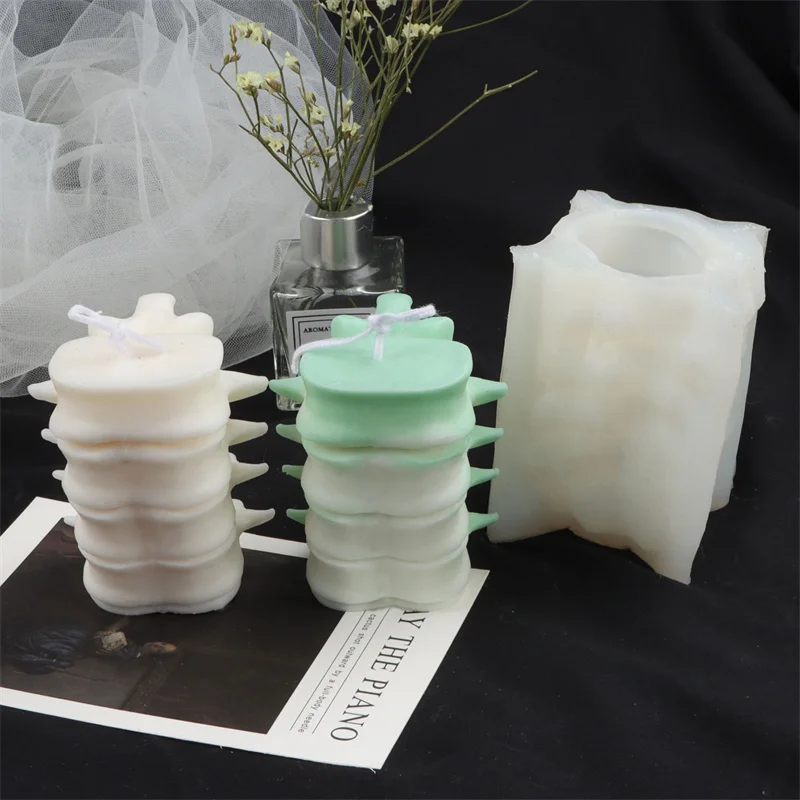 Силиконовая форма в виде человеческого позвоночника украшение для кости спальне