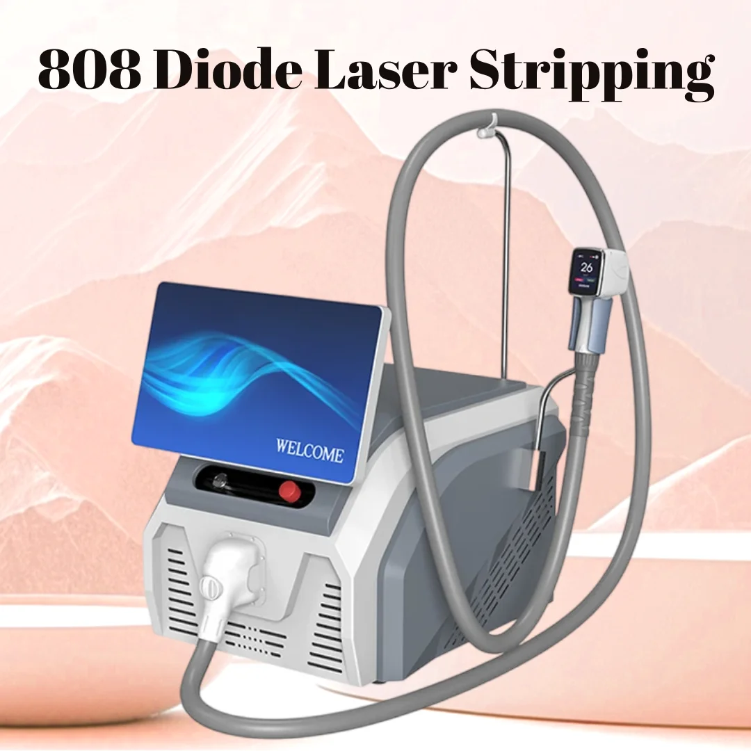 Портативный профессиональный диодный лазер 808 машина для удаления волос цена 755