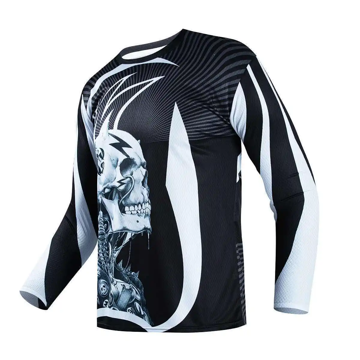 Men's Printing Downhill Jerseys 2024 Newest Breathable Quick Drying Shirts Motocross Clothing Men's Long Sleeve Cycling Tops