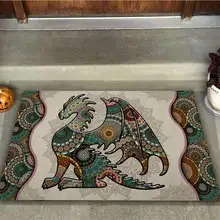 Dragon Doormat 3D All Over Printed Indoor Non Slip Door Floor Mats Decor Porch Doormat