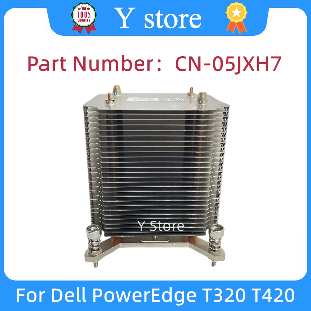 Оригинальная система охлаждения процессора Y Store, модель 5JXH7 05JXH7 CN-05JXH7 для Dell PowerEdge T320 T420, быстрая доставка, 100% тестирование
