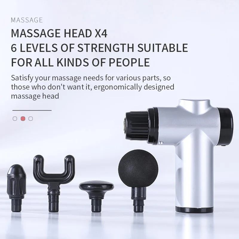 

Fitness Household Electric Massage Gun Massage Gun Muscle-Relaxing Tool Massager Massage Gun Exercise Recovery Massage Gun