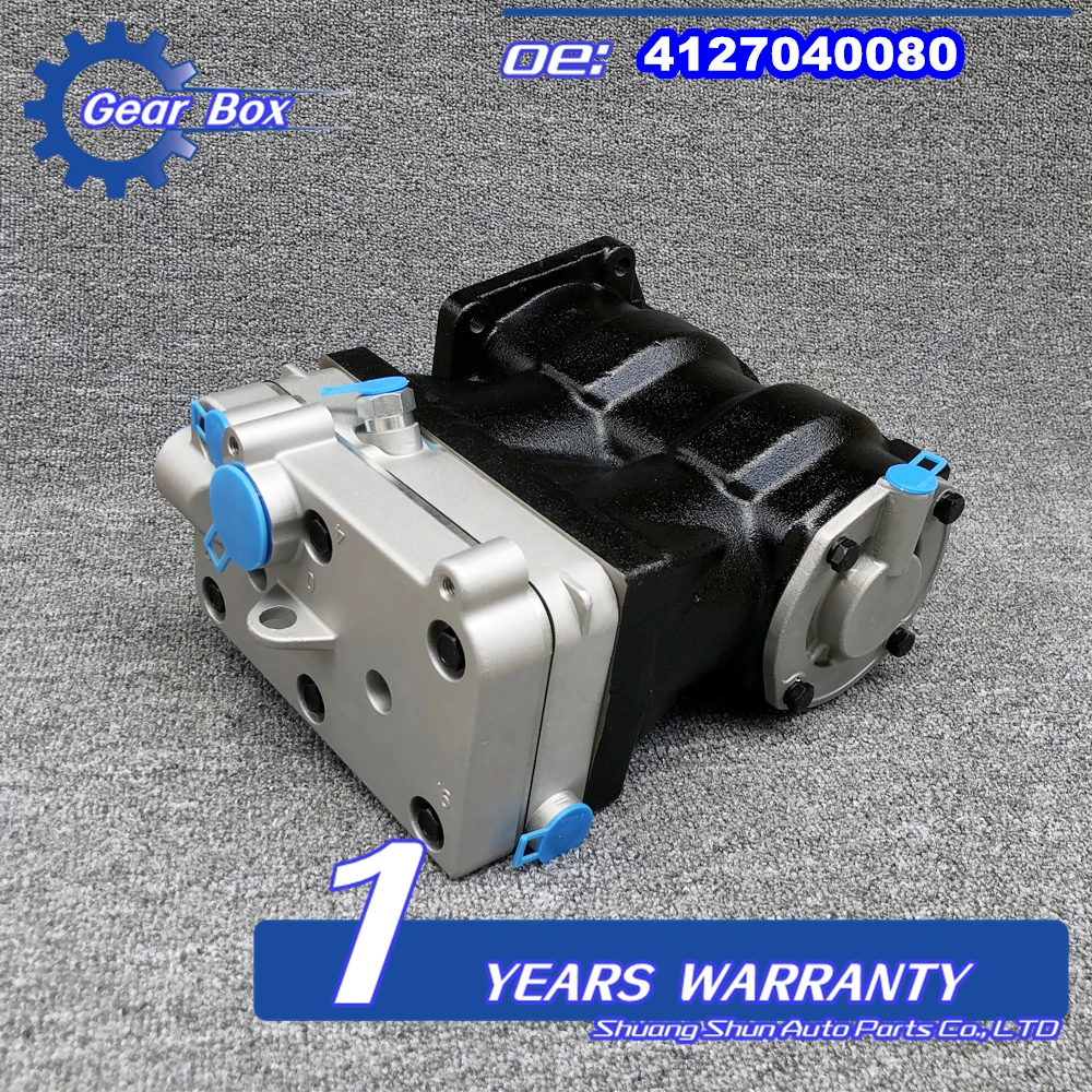 

Auto Parts Genuine Air Brake Compressor 4127040080 20701801 for Volvo FM12 FM13 Engin D12 D12A D12C