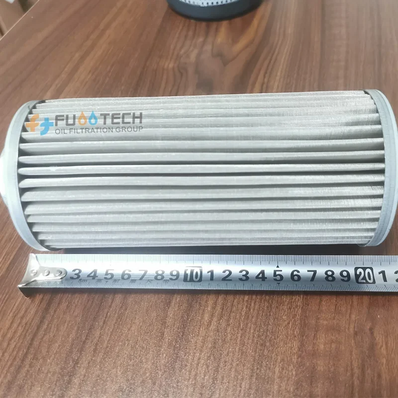 FUOOTECH стекловолокно/нержавеющая сталь Гидравлический масляный фильтр элемент