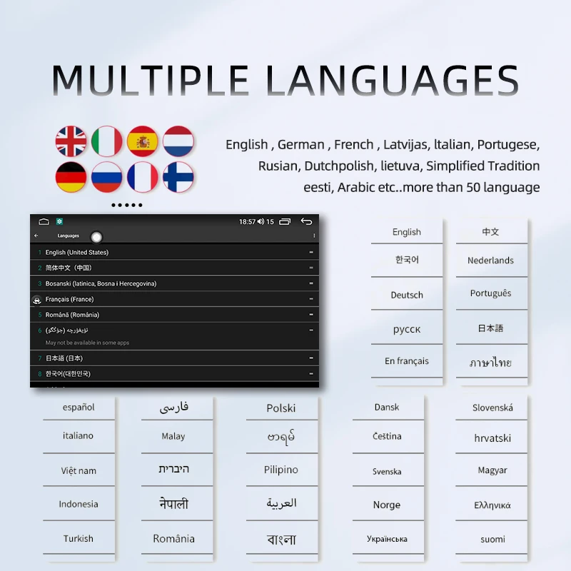 VVOX 9863 Универсальная автомобильная GPS-навигационная система CarPlay Android Auto QLED-экран