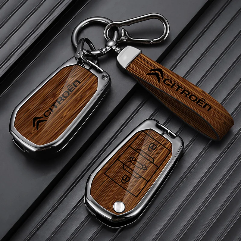 Кожаный автомобильный флип-чехол из цинкового сплава защитный чехол для