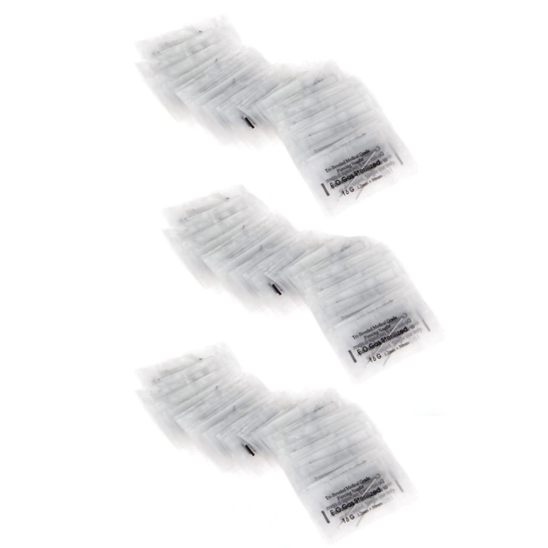 

Стерильные иглы для пирсинга тела, 16 г, 300 шт.