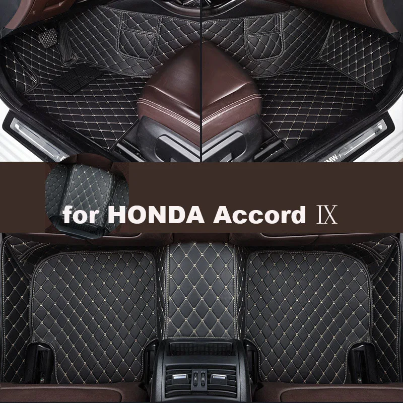 

Autohome Car Floor Mats For HONDA Accord Ⅸ 2014-2017 Year Upgraded Version Foot Coche Accessories Carpetscustomized