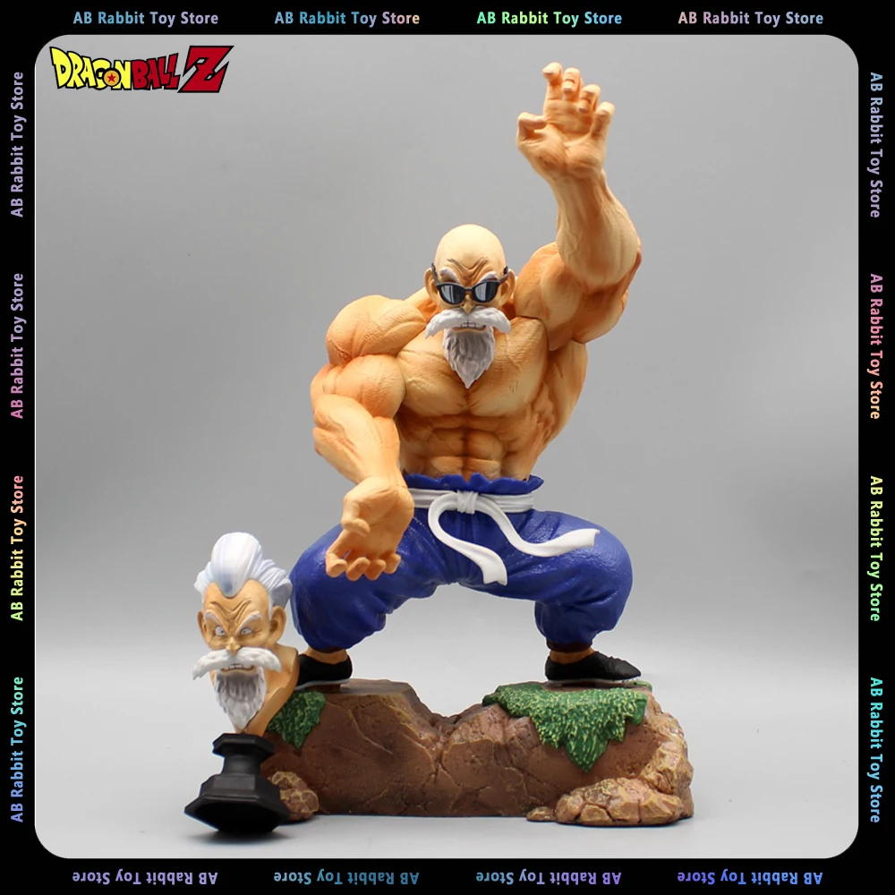 

25cm Dragon Ball Figure Kame Sennin Anime Figures GK Master Roshi Figurine PVC Statue Model Doll Collectible Room Decora Gift