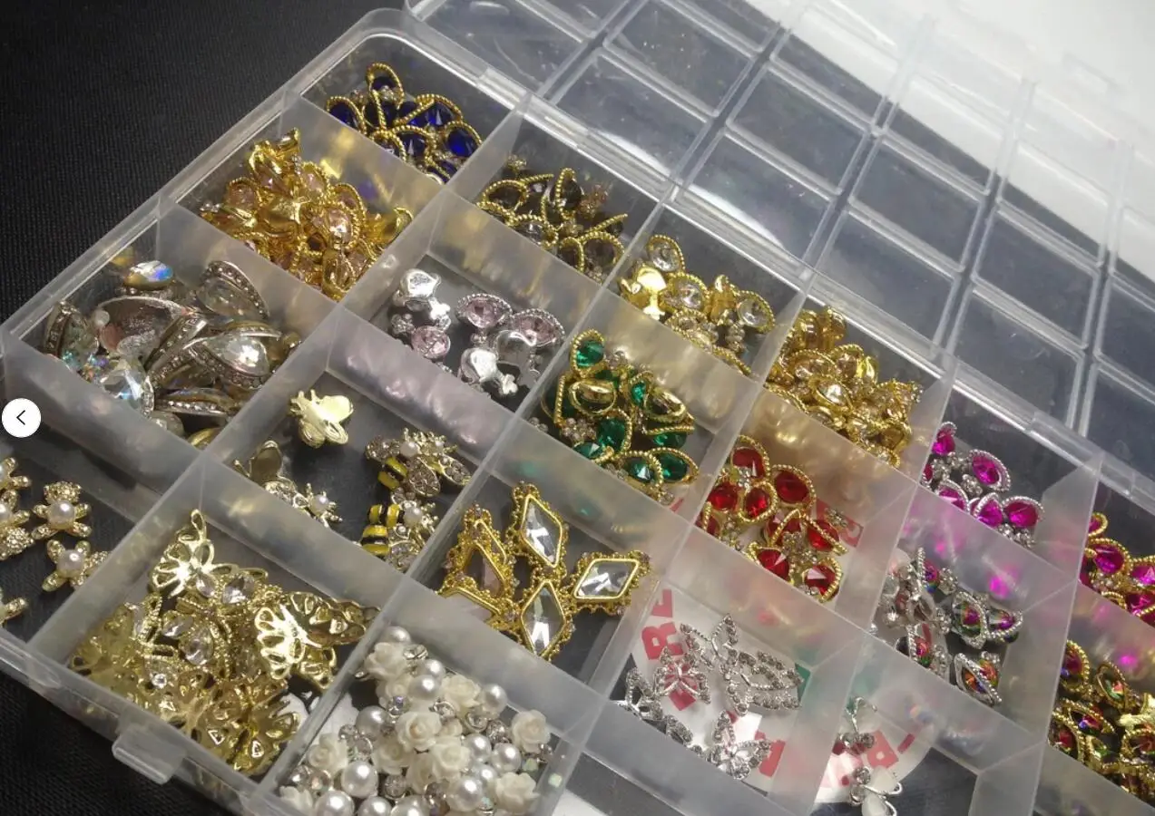 

30PCs Planet Nail Charms Space Nail Supplies 30 Pcs Nail Planet 6 Color Planet Nail Art Crystal Jewelry Rhinestone Charm